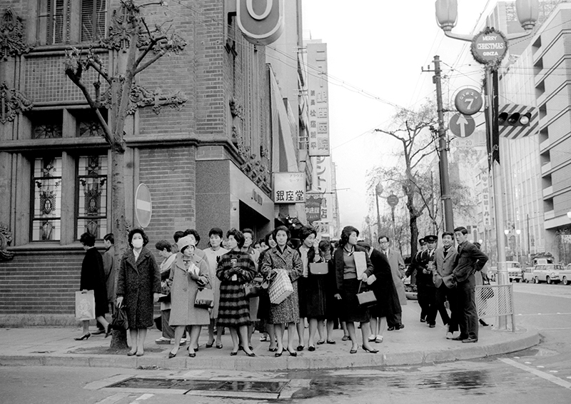 1964年の銀座